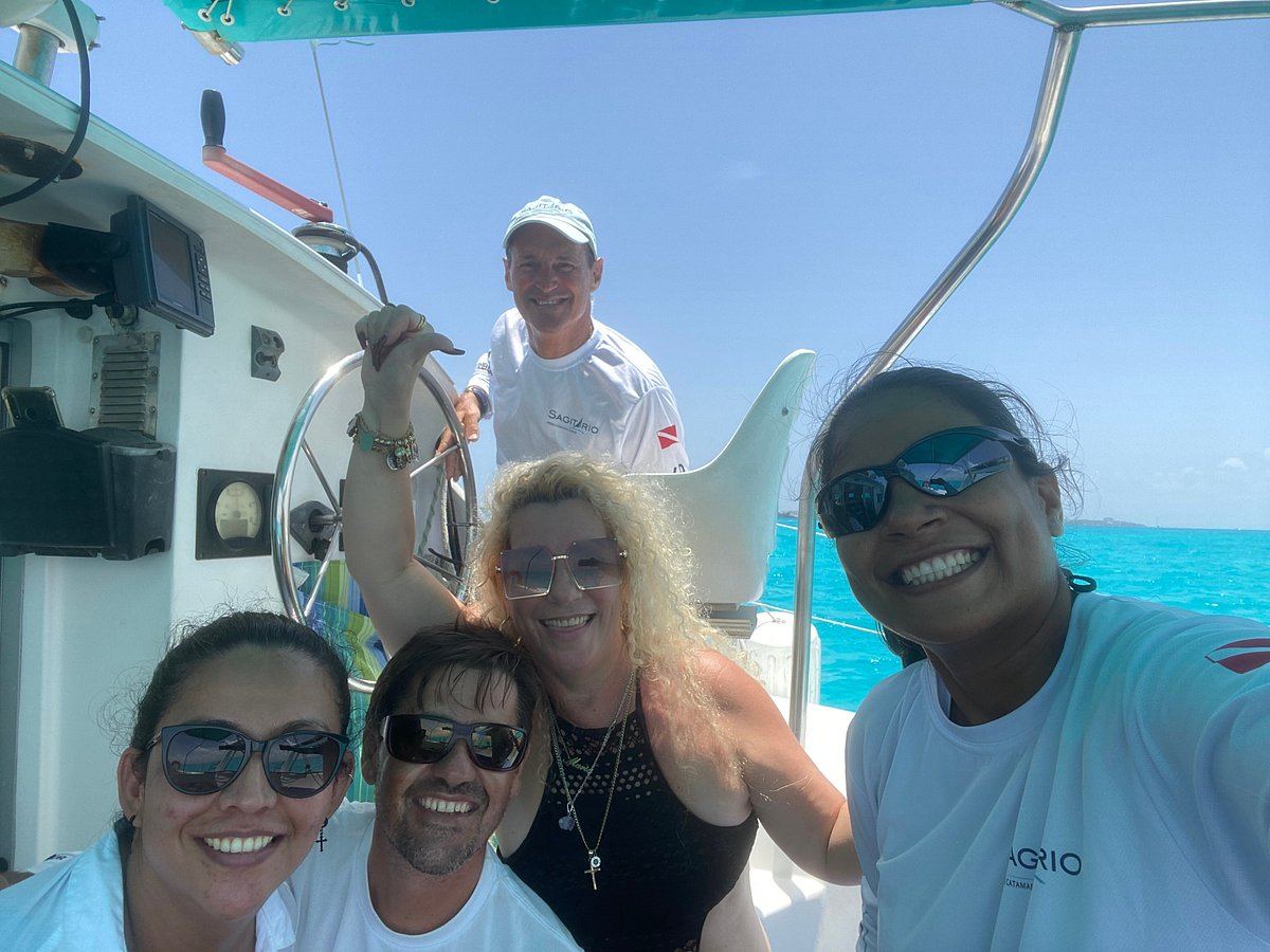 Selfie con la tripulación
